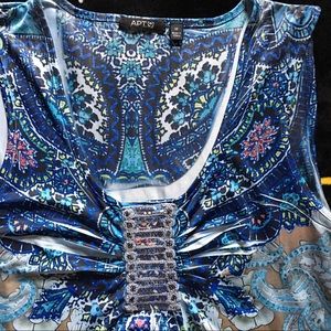 Apt. 9 Tops - 🛍Apt 9 Paisley Sleeveless Blouse Apt. 9 Tops - 🛍Apt 9 Paisley Sleeveless Blouse